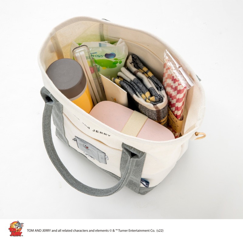 【セブンイレブン限定付録】トムアンドジェリー ファニーアート 2WAYトートバッグ トムver.