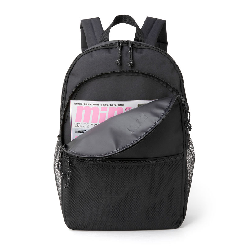 YAK PAK BACKPACK BOOK BLACK POUCH ver.