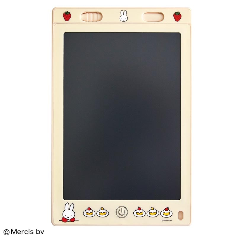 【ファミリーマート限定 ミッフィー ムック本 付録】miffy 繰り返し書いて消せる マルチに使えるデジタルメモ  いちごとケーキ柄