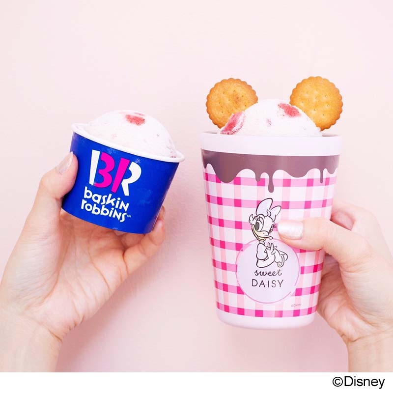 【ファミリーマート限定付録】ディズニー×サーティワンアイスクリーム デイジー VERY BERRY STRAWBERRY ver.