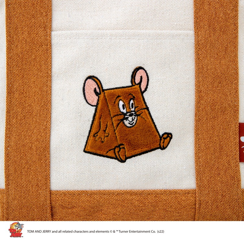 【セブンイレブン限定付録】トムアンドジェリー ファニーアート 2WAYトートバッグ ジェリーver.