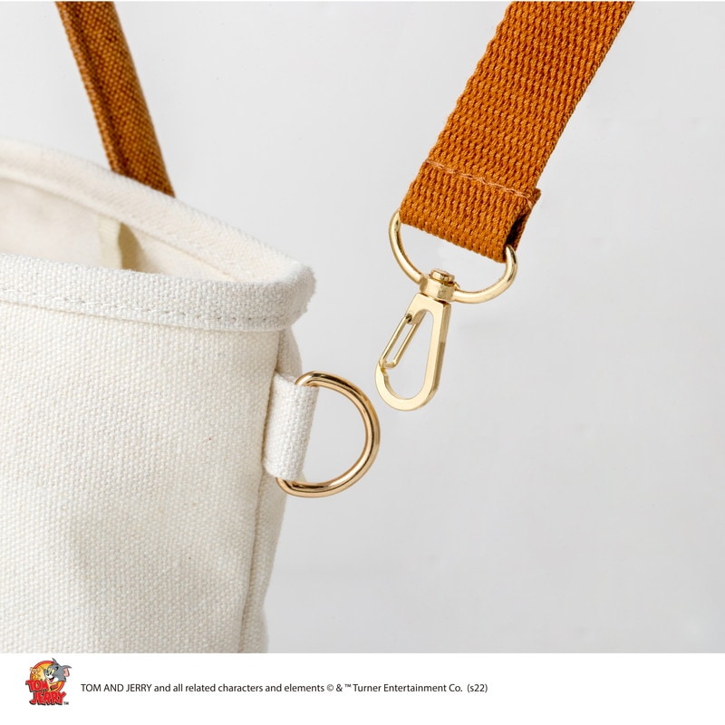 【セブンイレブン限定付録】トムアンドジェリー ファニーアート 2WAYトートバッグ ジェリーver.