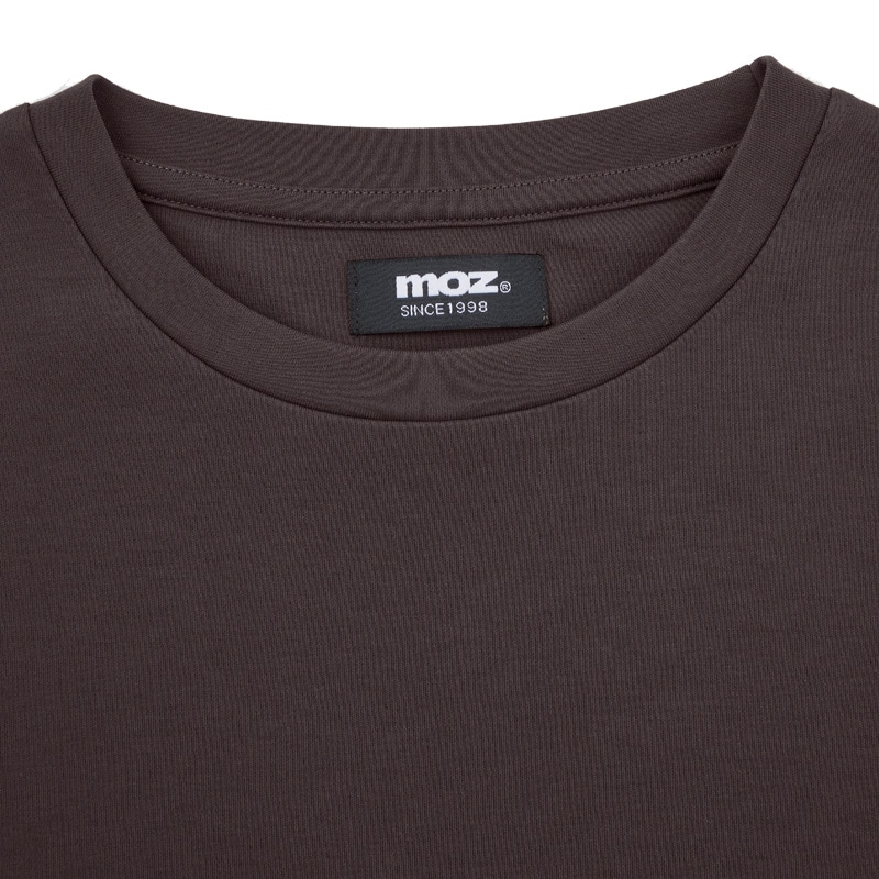 moz ロングＴシャツワンピース BOOK ココアver.：7/14発売【宝島チャンネル限定付録】moz ロングＴシャツワンピース（ココア）クルーネック 丸首