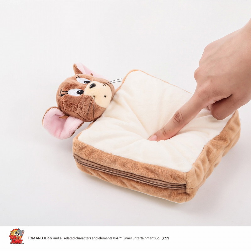 【ムック本付録】トムアンドジェリー ファニーアート パンに挟まれちゃったジェリー