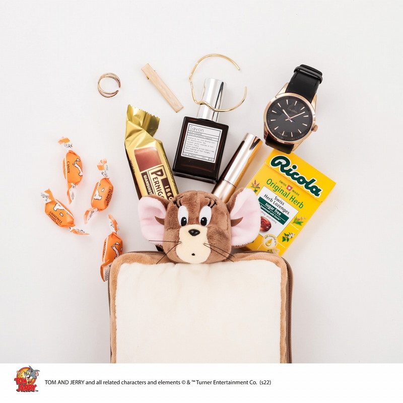 【ムック本付録】トムアンドジェリー ファニーアート パンに挟まれちゃったジェリー