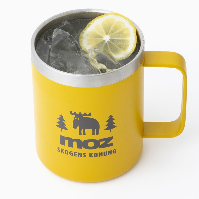 セブンイレブン限定【moz(モズ)真空断熱マグタンブラー マスタードver