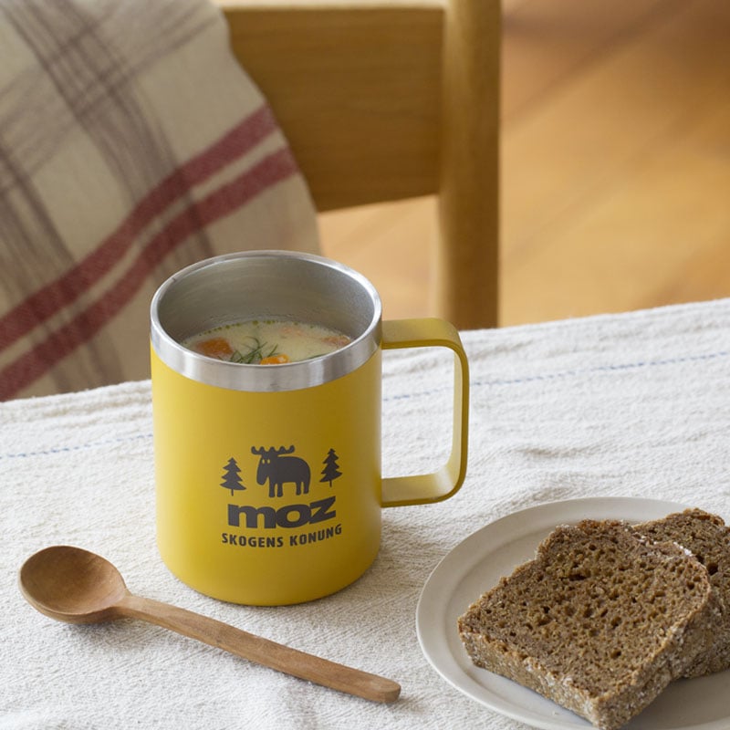 セブンイレブン限定【moz(モズ)真空断熱マグタンブラー マスタードver