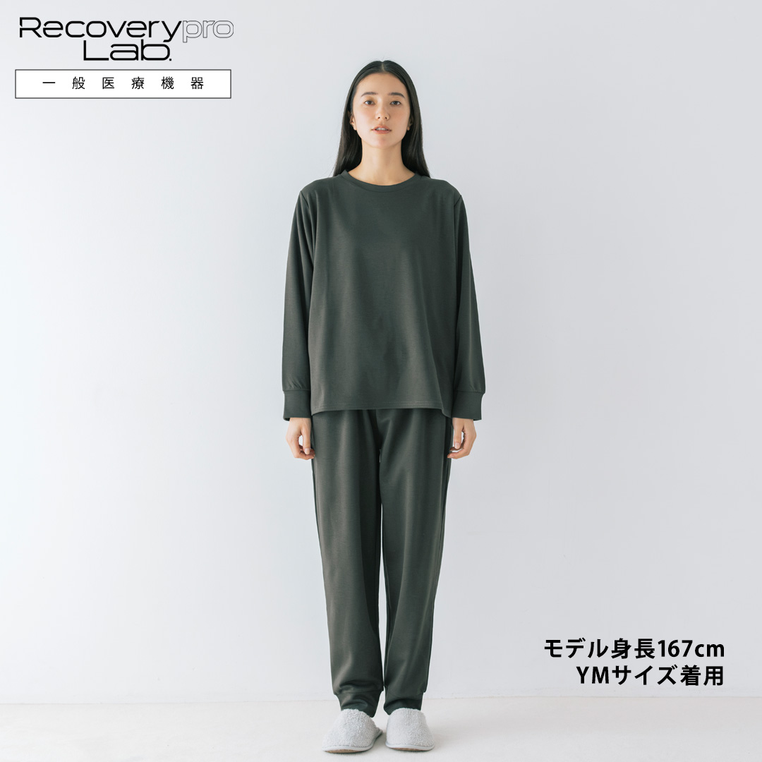 �ڰ��̰��ŵ����Recoverypro Lab. ��ϫ���������� �岼���åȡ�Ĺµ�����󥰥ѥ�ġ˥�˥��å��� ��ä���M������ KHAKI