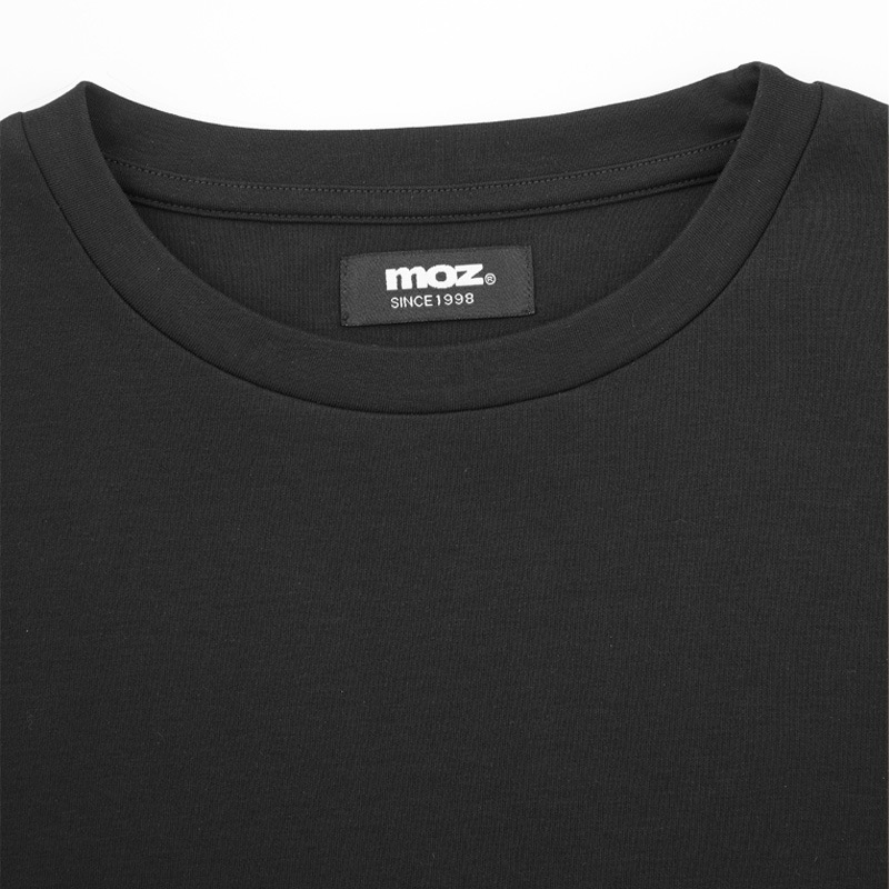 moz ロングＴシャツワンピース BOOK ブラックver.：7/14発売【宝島チャンネル限定付録】moz ロングＴシャツワンピース（ブラック）クルーネック 丸首