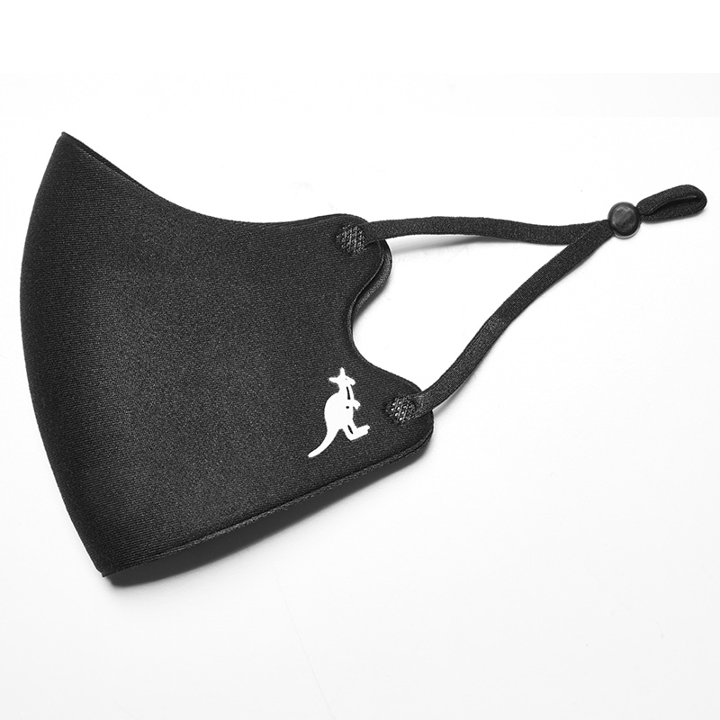 KANGOL 洗える冷感マスク BOOK BLACK ver.：8/17発売【セブン-イレブン・セブンネット限定付録】カンゴール 洗える冷感マスク(ブラックver.)