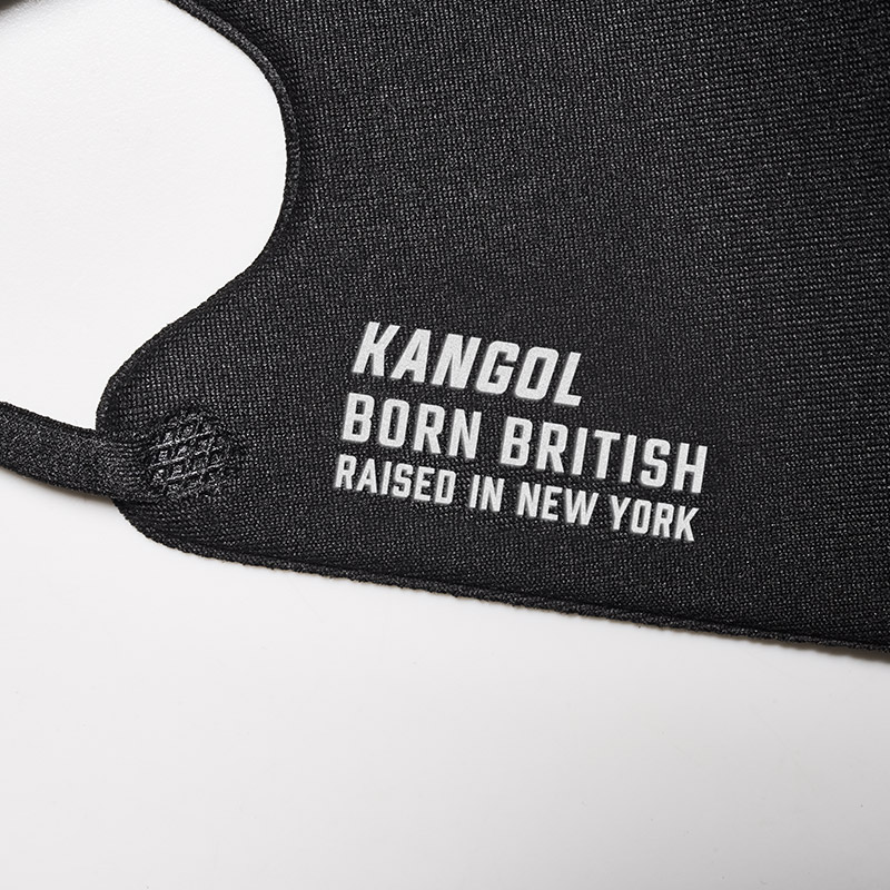 KANGOL 洗える冷感マスク BOOK BLACK ver.：8/17発売【セブン-イレブン・セブンネット限定付録】カンゴール 洗える冷感マスク(ブラックver.)