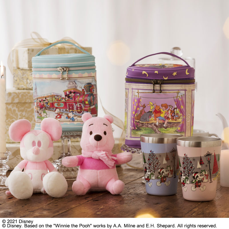 【ディズニー ムック本 付録】カップコーヒータンブラー ウィンターパーティー ピンク 12月3日