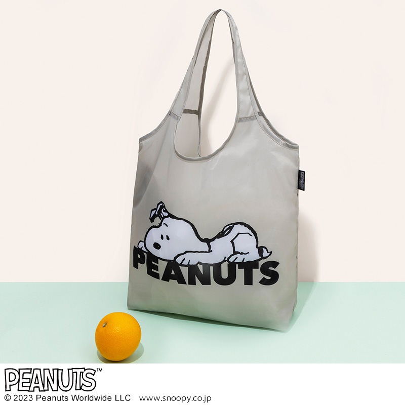 SNOOPY DAILY ECOBAG BOOK ふせ(バラエティ)【ファミリーマート限定付録】スヌーピー デイリーエコバッグ ふせ柄
