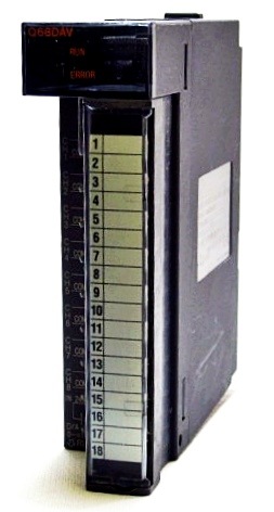 Mitsubishi Electric Q68DAV Digital-analog converter unit | Plc