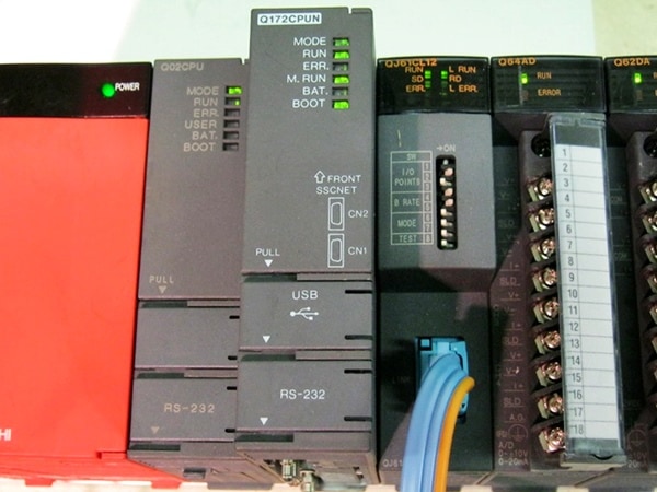 三菱電機シーケンサ Q172CPUN 三菱電機 CPUユニット Q172DRCPU 買取り致しました｜名古屋市北