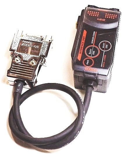 OMRON ZX-SF11 Smart sensor laser type ZX communication interface