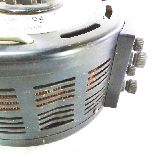 松永製作所 SD-1330 スライドレギュレータ 摺動電圧調整器 松永製作所 SD-1330 スライドレギュレータ 摺動電圧調整器