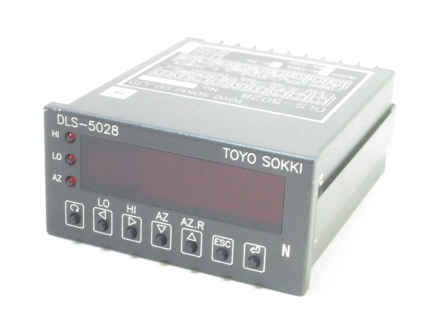 TOYO SOKKI DLS-5028 Digital load cell measuring instrument 