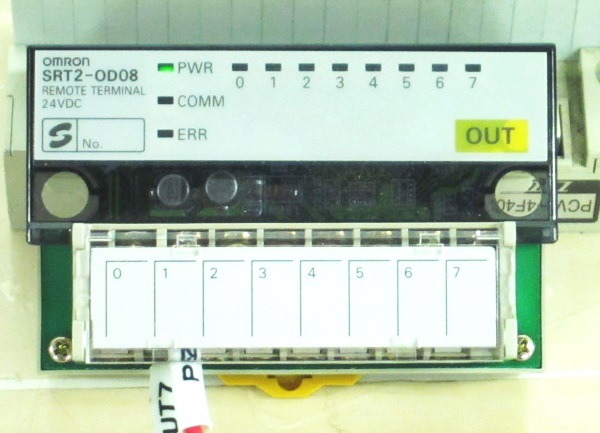 OMRON SRT2-OD08 Eight remote I/O terminal (transistor type OMRON SRT2-OD08 Eight remote I/O terminal (transistor type