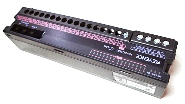 KEYENCE KV-RC16BT Screw terminal block with 16 relay function 