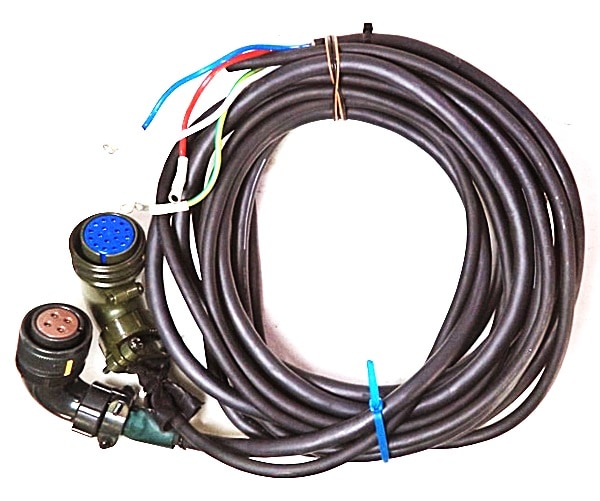 YASKAWA SGMGH-06ACB21 AC servo motor (with connection cable