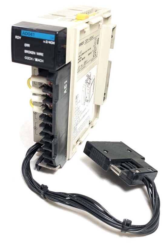 OMRON CQM1-AD041 Programmable controller (CQM1-H series) analog input ...