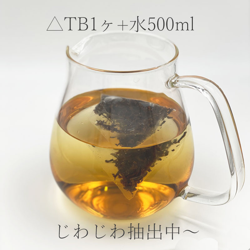 【デイリー・水出し紅茶 Tea Bag】　毎日たっぷりどうぞ。すっきりした後味で一年中大活躍！