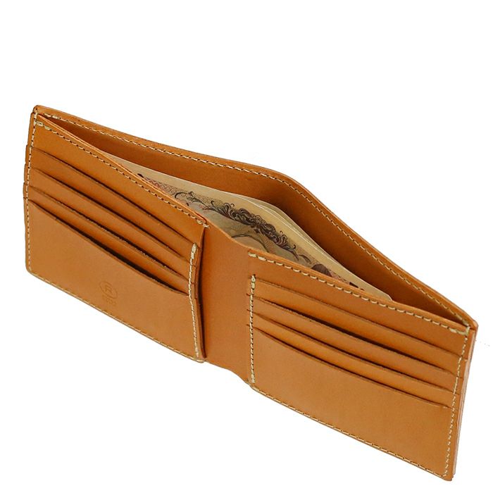 アンテナショップ栃木レザー二つ折り財布　鞄のいたがき 栃木レザーアンテナショップオンライン