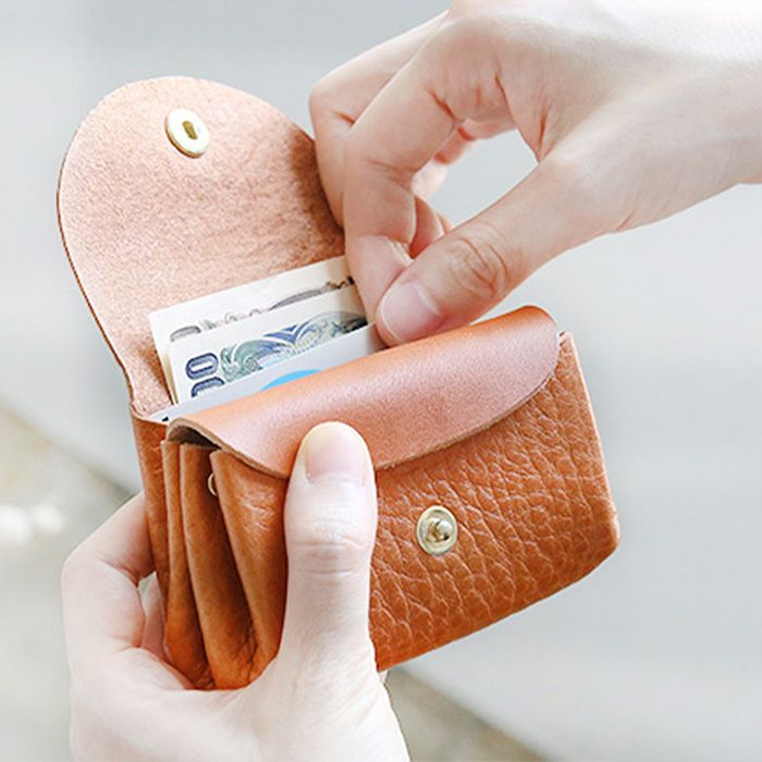 クラフトシリーズ お札が折れないミニ財布