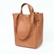 Twist Buckle Emboss Tote Bag