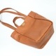 Twist Buckle Emboss Tote Bag