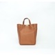 Twist Buckle Emboss Tote Bag