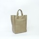 Twist Buckle Emboss Tote Bag