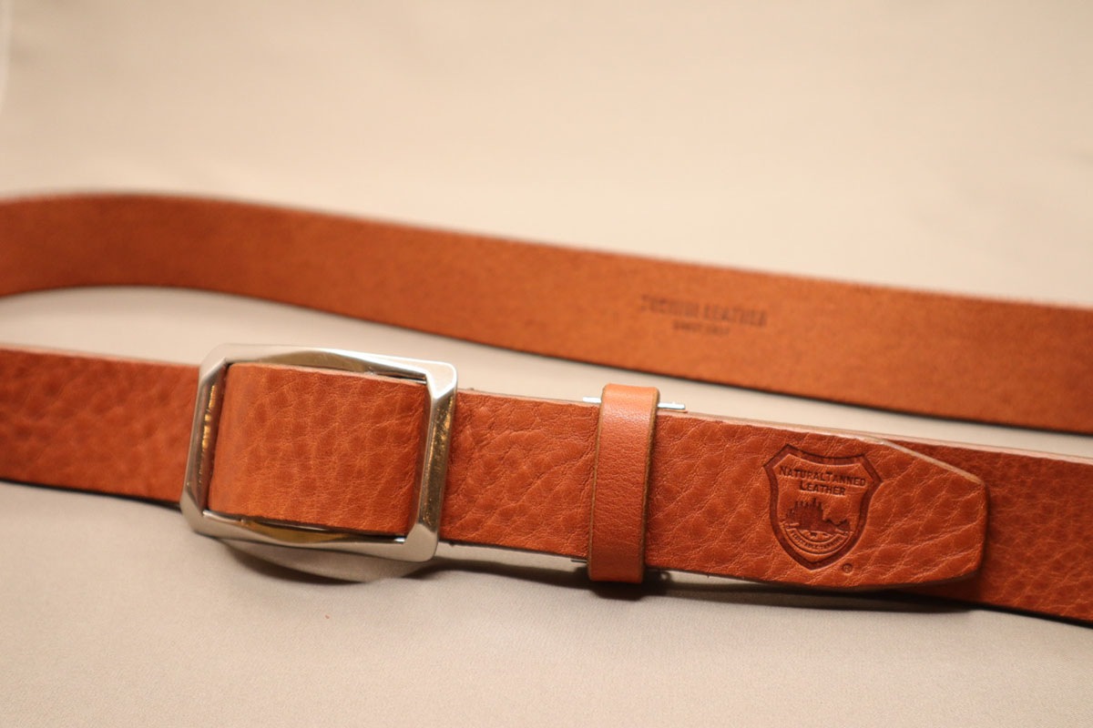 栃木レザーオリジナル穴無しベルト