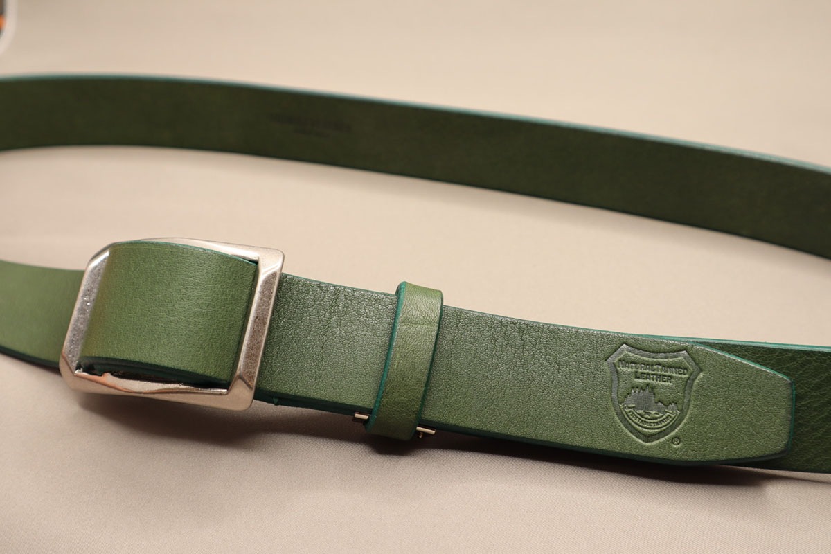 栃木レザーオリジナル穴無しベルト