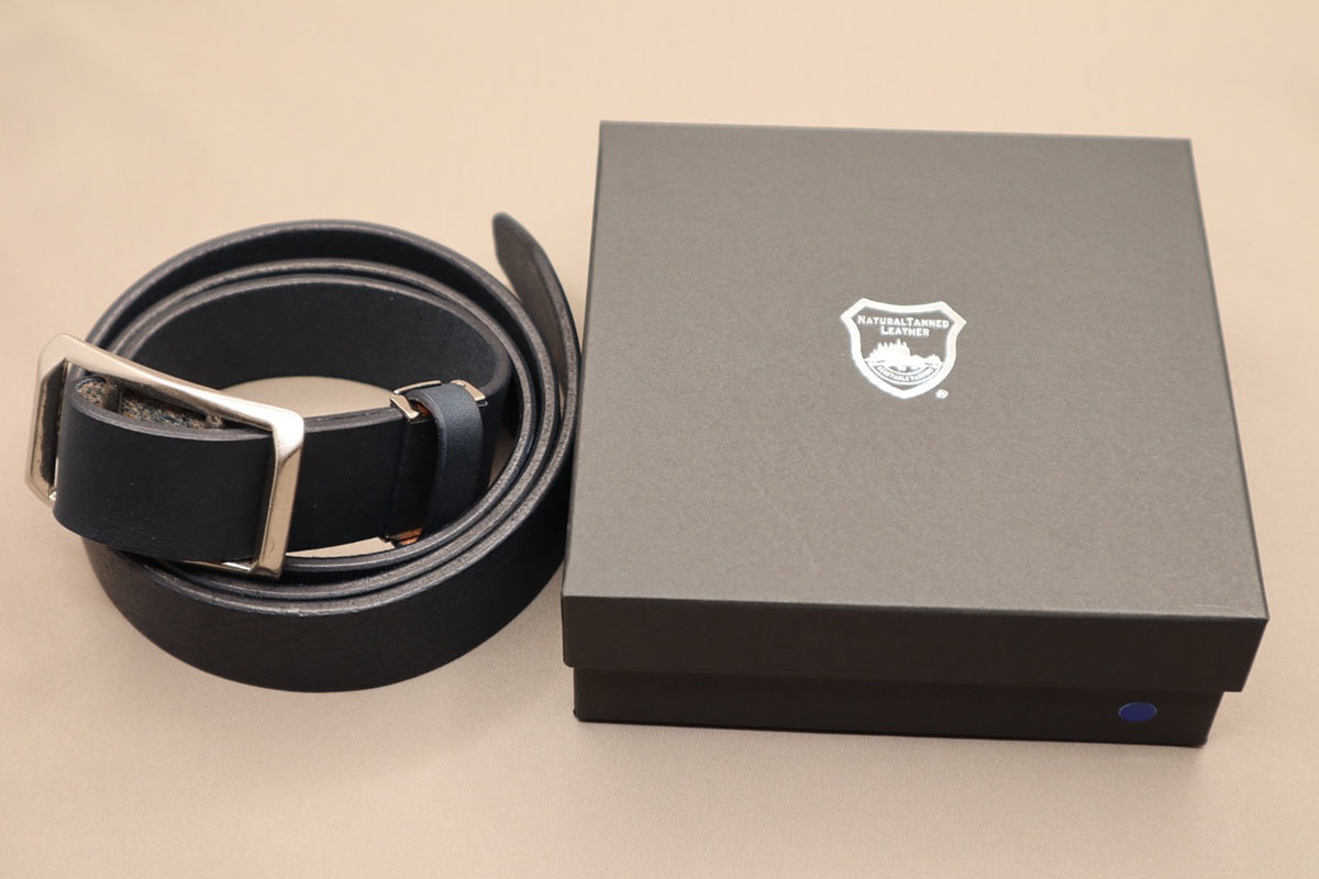 栃木レザーオリジナル穴無しベルト