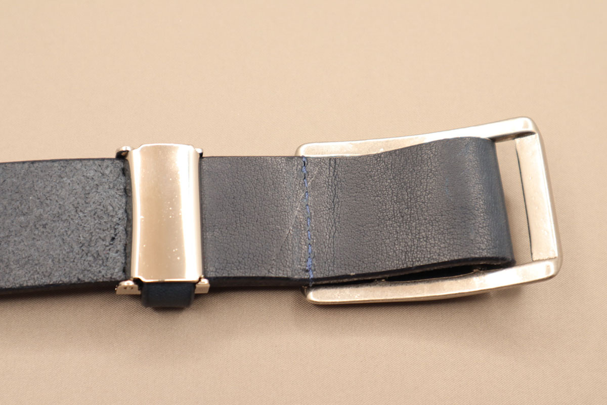 栃木レザーオリジナル穴無しベルト