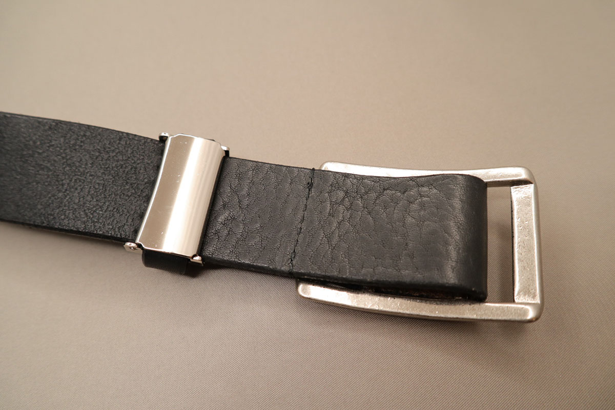 栃木レザーオリジナル穴無しベルト