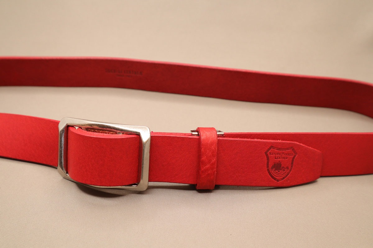 栃木レザーオリジナル穴無しベルト