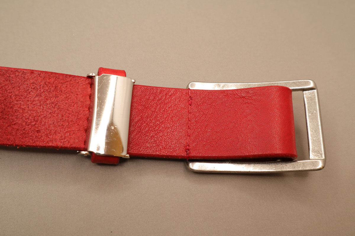 栃木レザーオリジナル穴無しベルト