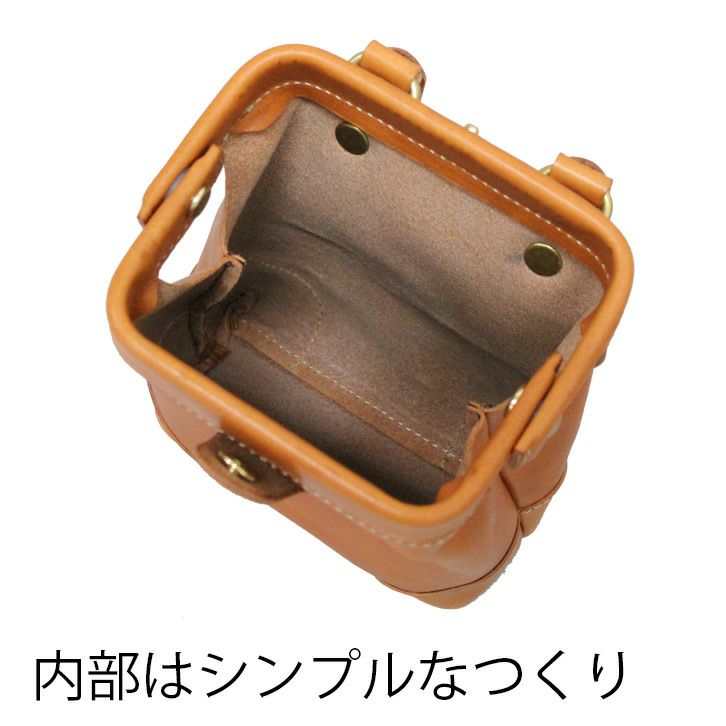 栃木ヌメ革　ベルトポーチ pot] 栃木レザー ポーチ (Sサイズ) | ポーチ | ベルト専門店