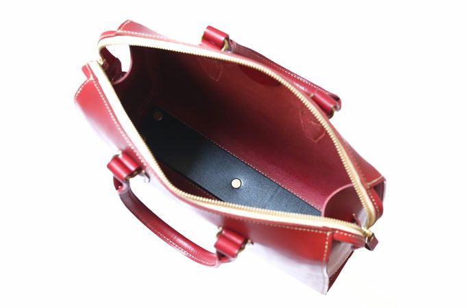 ラウンドZIPハンドバッグA5E