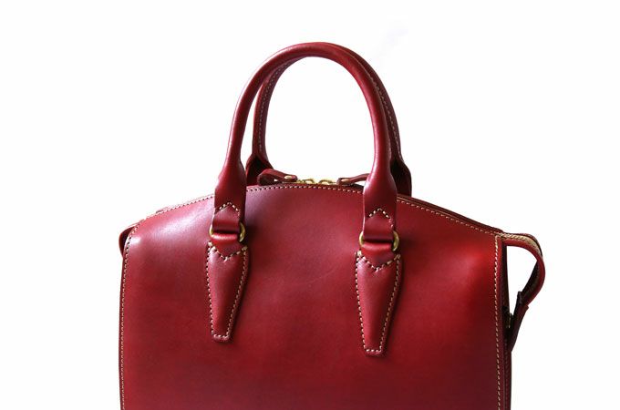 ラウンドZIPハンドバッグA5E