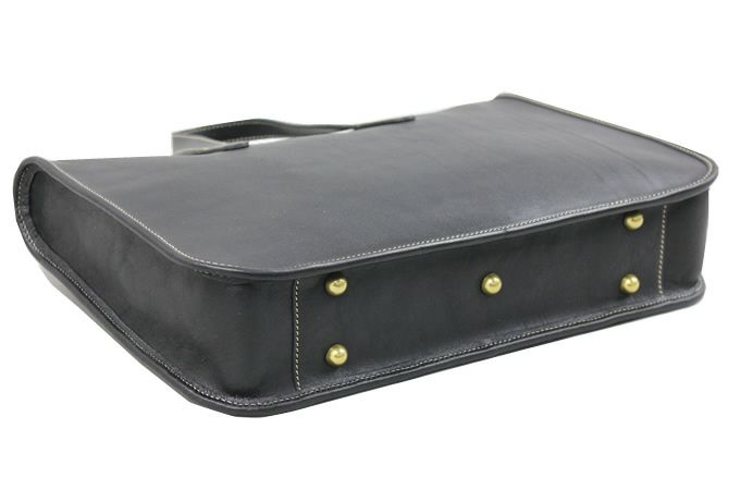 ★引越しの為月末までSALE早い者勝ち★レザー ビジネスバッグ ブラック uf-23-0573.jpg