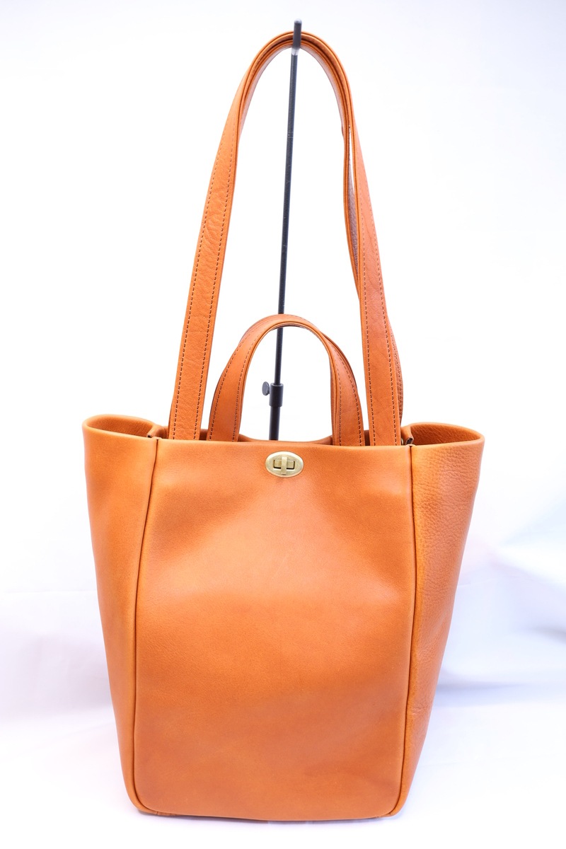 Twist Buckle Tote Bag