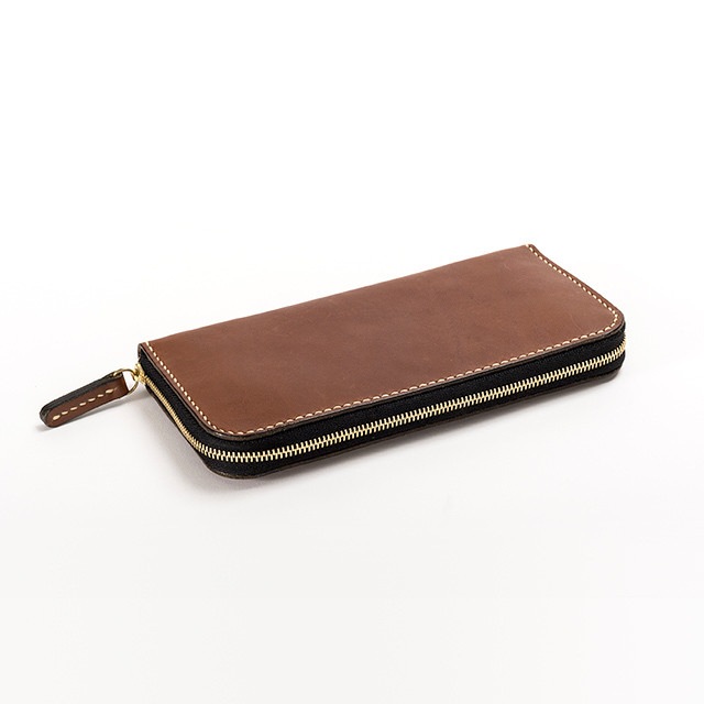 Round zip wallet 01 (ラウンドジップウォレット/長財布)