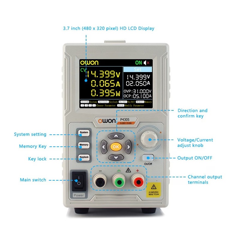 OWON(��������) P4000���꡼�� 1�����ͥ� ���경�Ÿ�