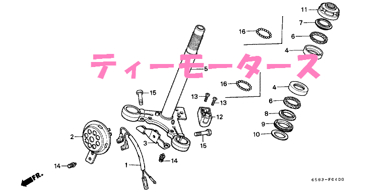 ホンダ　CT110 ハンターカブ　英語版　パーツリスト ホンダ ハンターカブ110 海外輸出 JD01 JD01U JD010 英仏