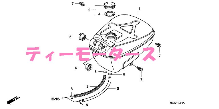 CT110 2006年 郵政仕様☆タンクR110☆ | CT110 2006年 郵政仕様