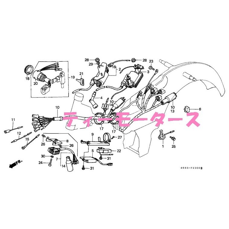 CT110－P UB オーストラリア 輸出仕様☆ワイヤーハーネス☆ | CT110-P